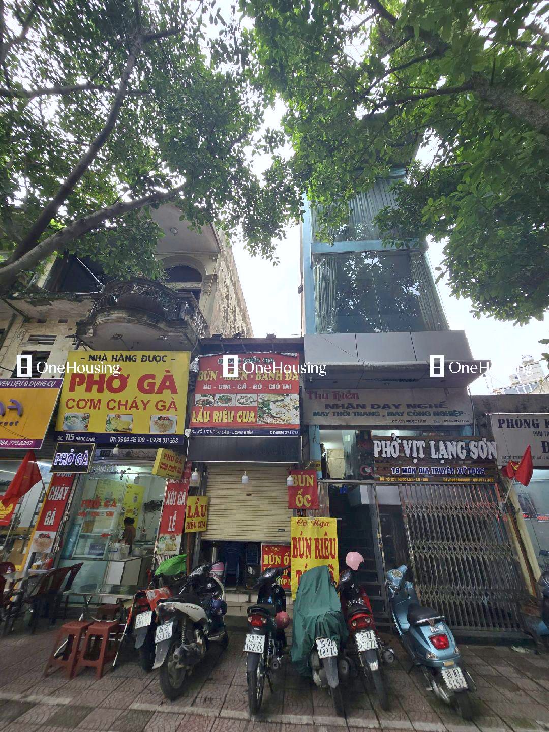 Bán nhà mặt phố Ngọc Lâm, Q. Long Biên, 64.8m x 1 tầng – Giá 21.5 tỷ