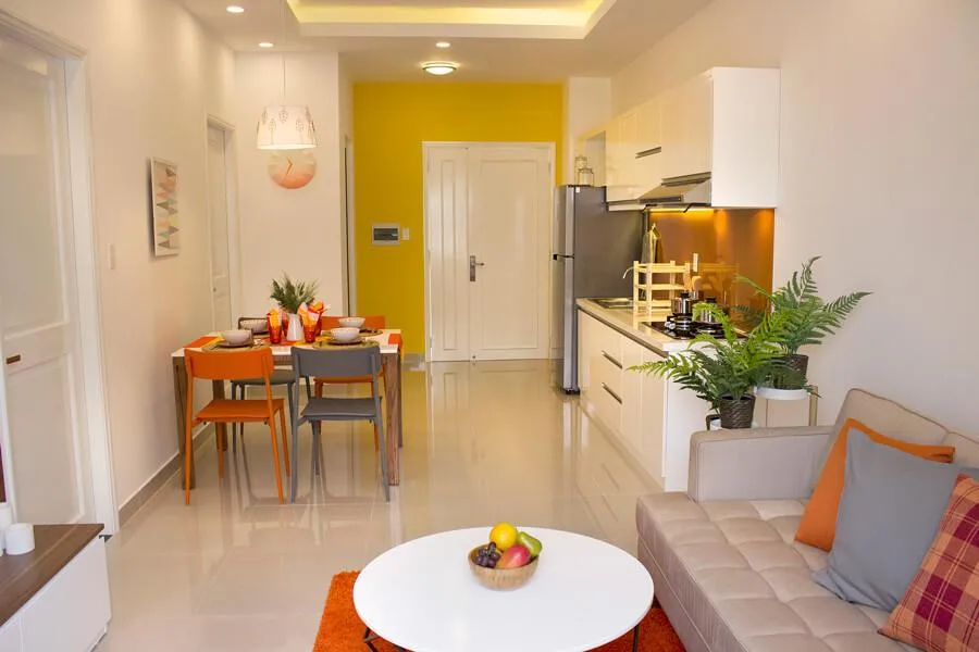 Căn hộ chung cư 9 View Apartment TP Thủ Đức có diện tích bao nhiêu m2?