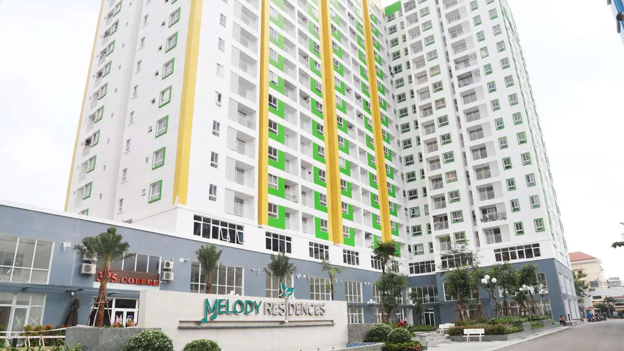 Chung cư Melody Residences quận Tân Phú địa chỉ chính xác ở đâu?