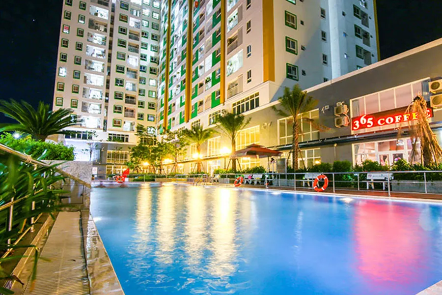 Có những tiện ích nội, ngoại khu nổi bật nào tại chung cư Melody Residences, quận Tân Phú?