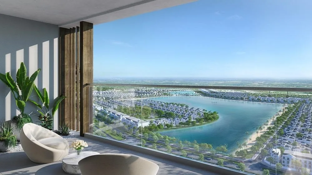 Toà H2 - Envy Masteri Waterfront sở hữu tầm view gì mà được mệnh danh là “Tuyệt tác nơi trái tim thành phố Biển hồ"?