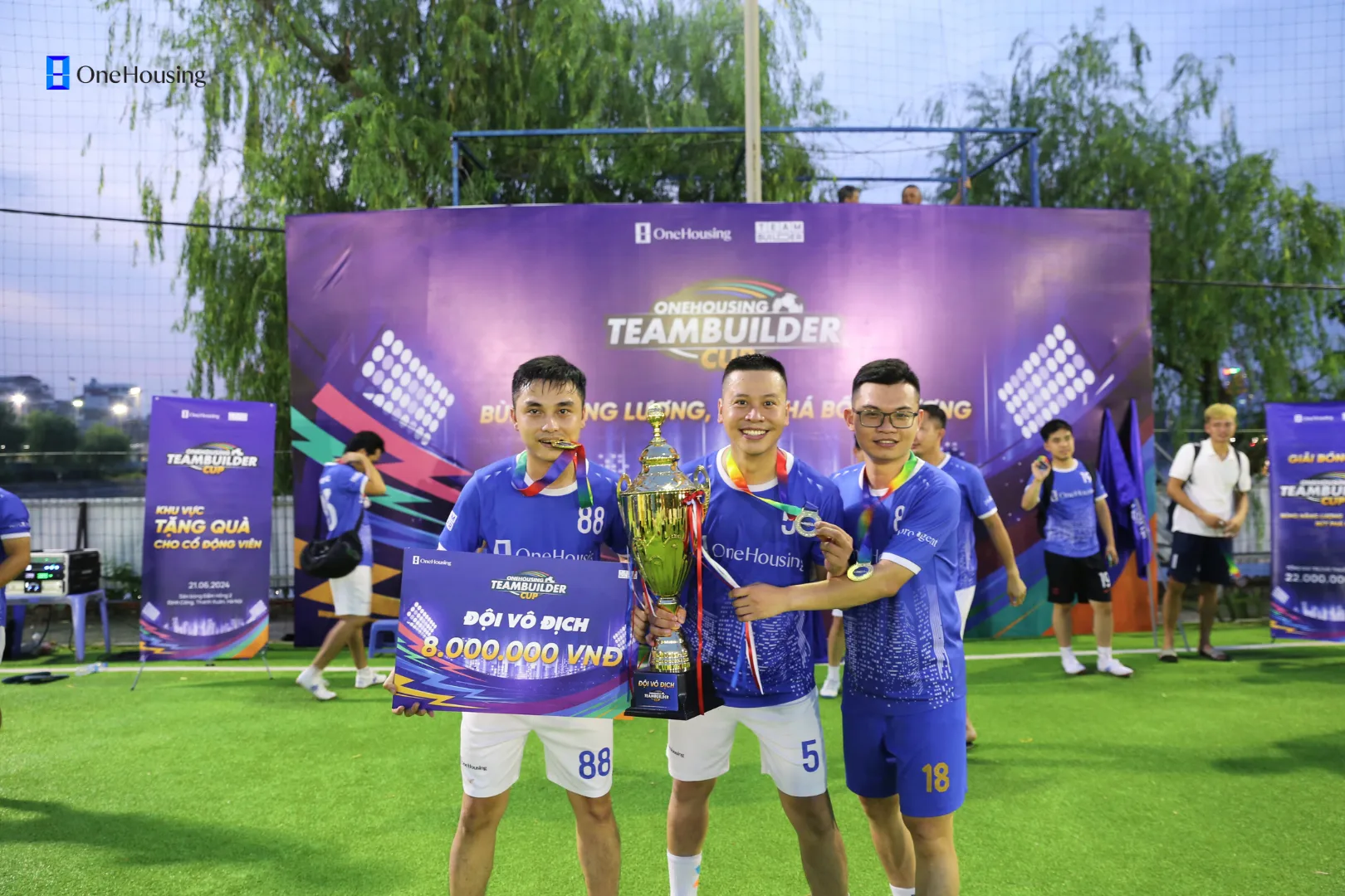 Giải đấu OneHousing Teambuilder Cup 2024 chính thức hé lộ nhà vô địch