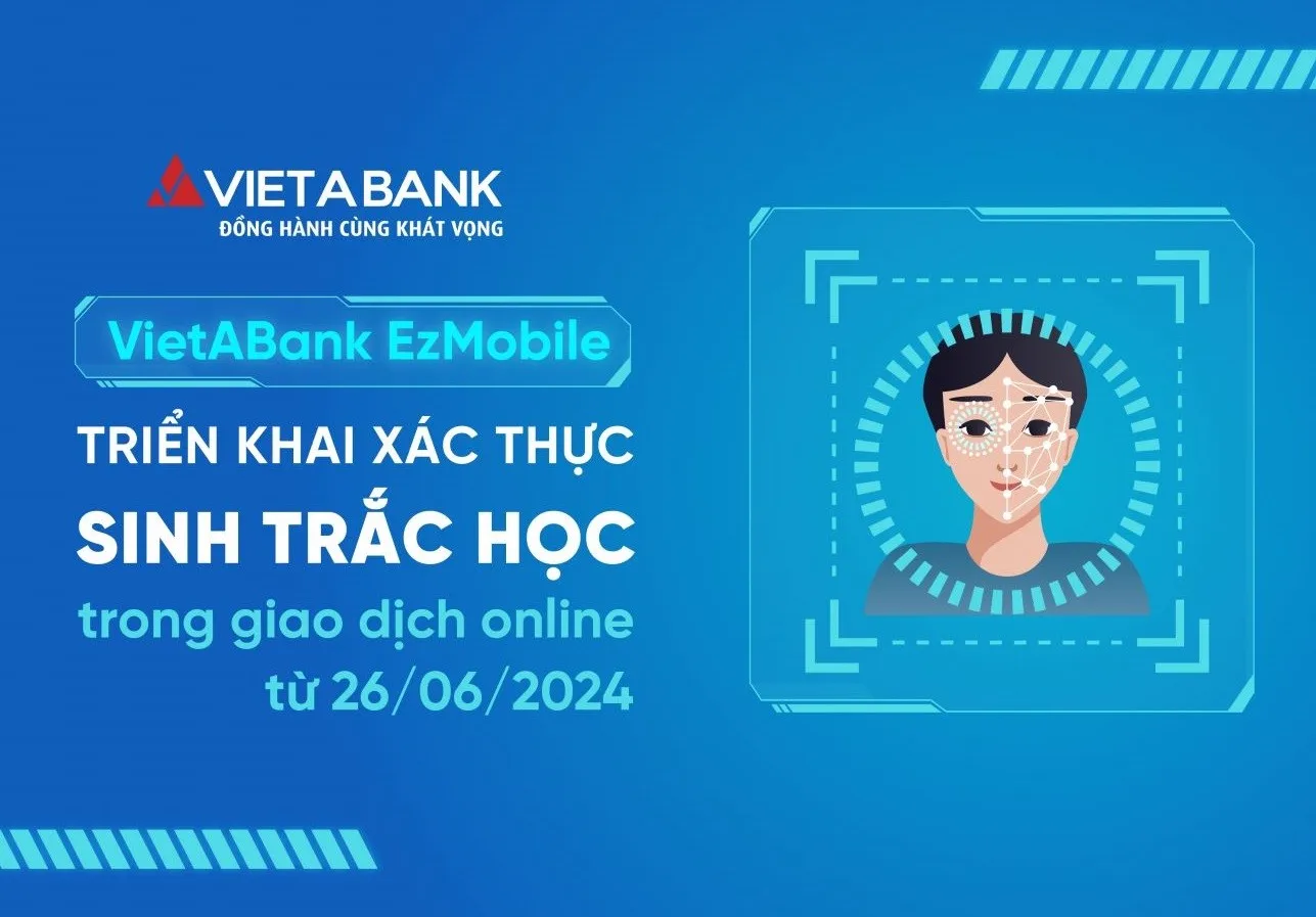 Cài đặt sinh trắc học tại ngân hàng VietABank như thế nào?