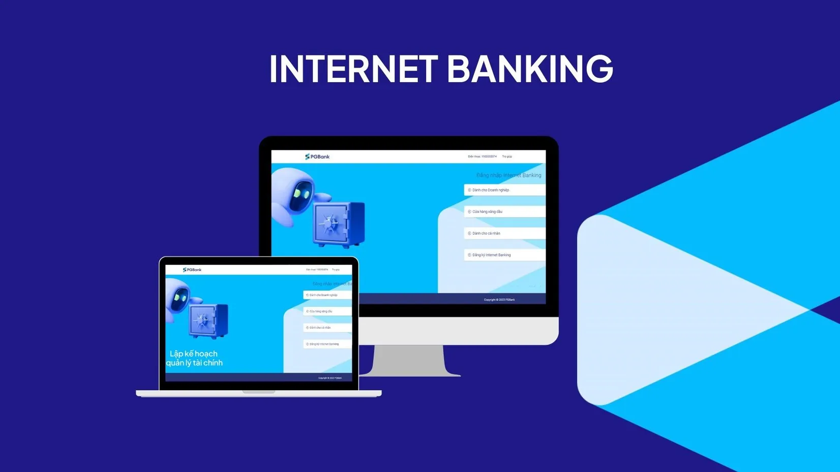 Các dịch vụ e-banking phổ biến hiện nay là gì?