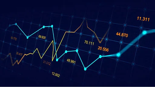 Có bao nhiêu chỉ số tài chính thị trường hiển thị trên bảng giá chứng khoán VCBS?