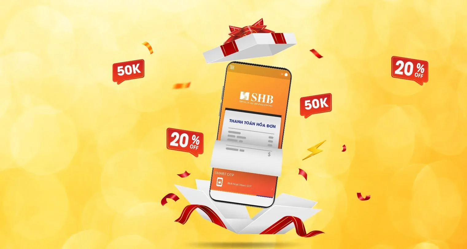 Thanh toán hóa đơn bằng e-banking SHB như nào?