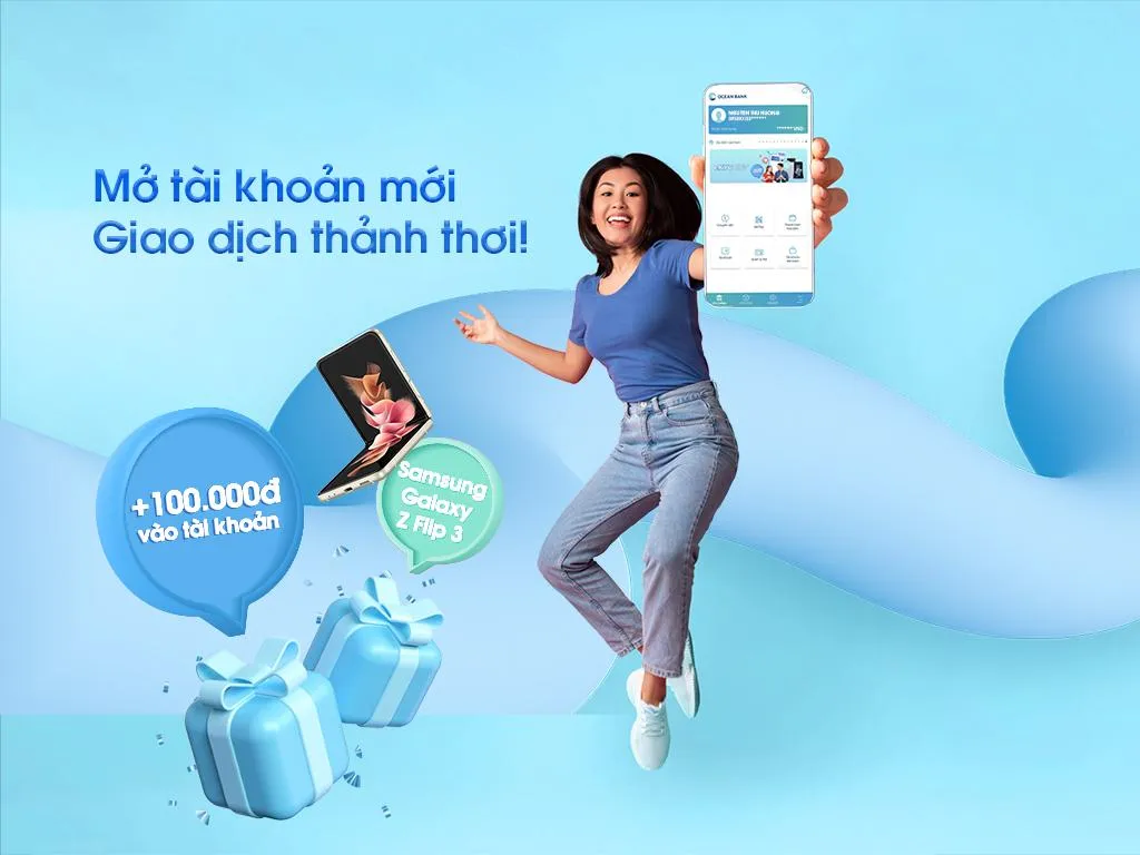 E-banking Ocean Bank có hỗ trợ mở tài khoản tiết kiệm online không?