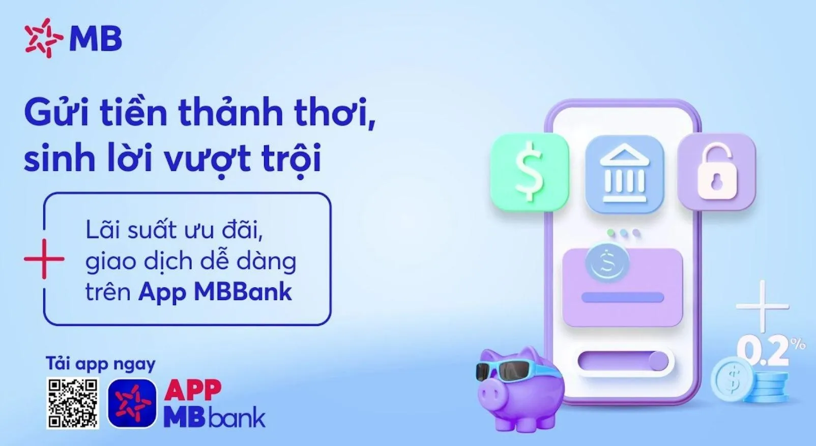 Những ưu điểm khi gửi tiết kiệm online ngân hàng MBBank là gì?