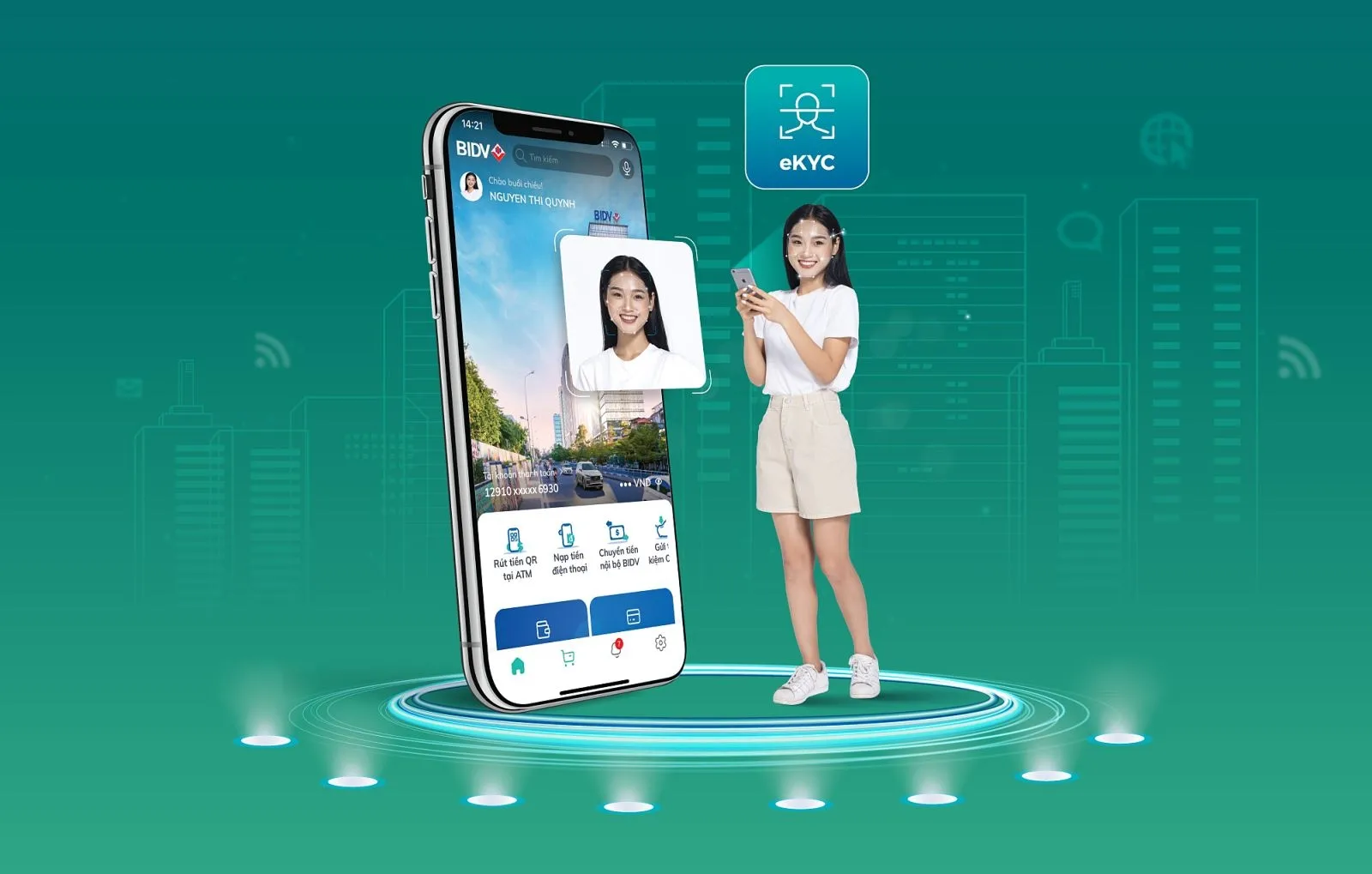 Lưu ý điều gì khi cài đặt FaceID trên ứng dụng e-banking BIDV?