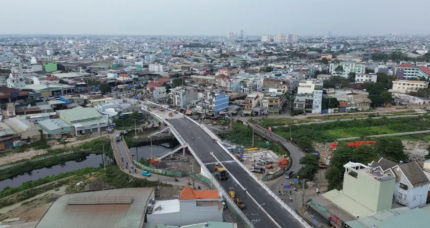 Cập nhật tiến độ cầu Tân Kỳ - Tân Quý: Dự án cầu đường trọng điểm TP. HCM năm 2025