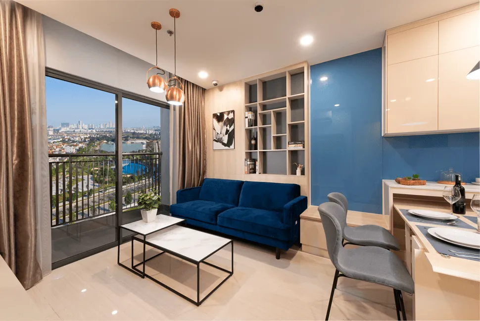 Căn hộ 1PN+ thuộc dự án Lumiere Boulevard được bàn giao thô hay bàn giao tiêu chuẩn??