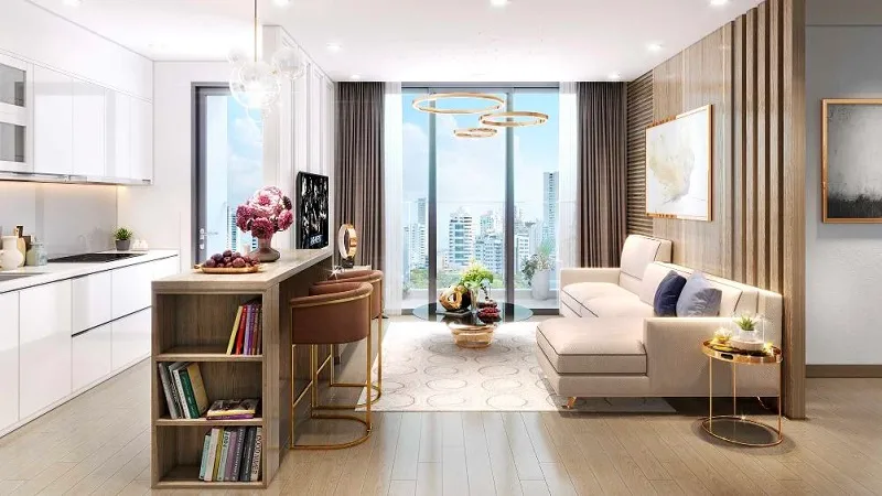 Căn 1PN 2PN 3PN chung cư Vinhomes West Point quận Nam Từ Liêm có diện tích bao nhiêu?