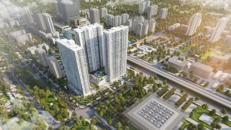Quy mô và mật độ xây dựng chung cư Vinhomes West Point quận Nam Từ Liêm là bao nhiêu?