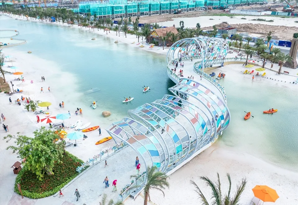 Mùa hè đến check-in cháy máy ở "Quận ăn chơi" Vinhomes Ocean Park 2 cùng giới trẻ Hà Nội