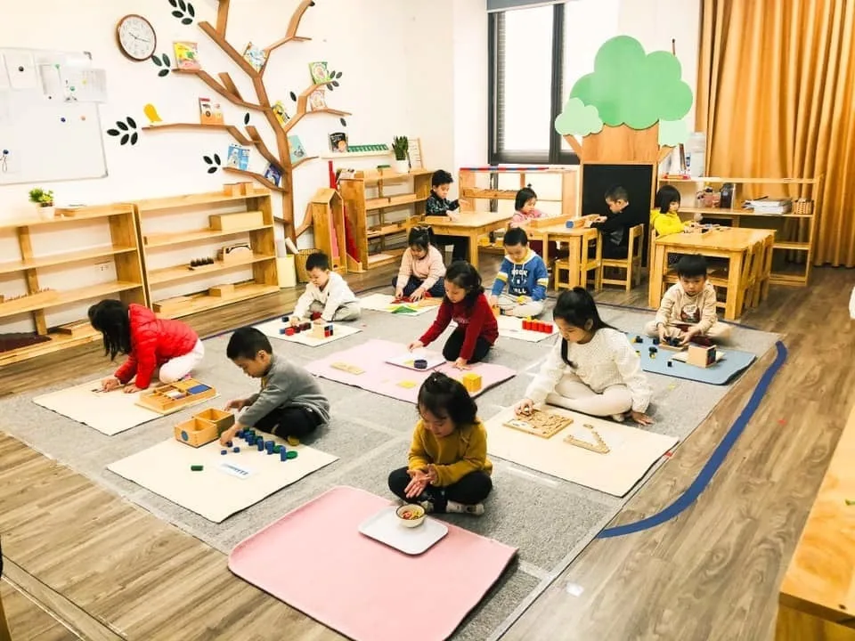 Gần chung cư Xuân Mai Riverside quận Hà Đông có trường mầm non nào không?