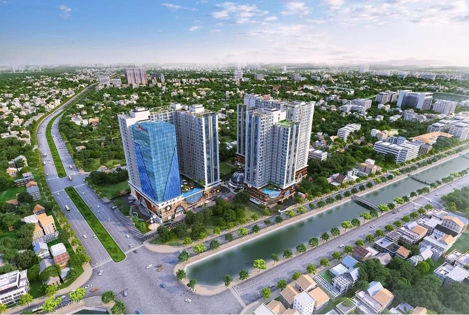 Chung cư Hinode City quận Hai Bà Trưng có địa chỉ cụ thể ở đâu?