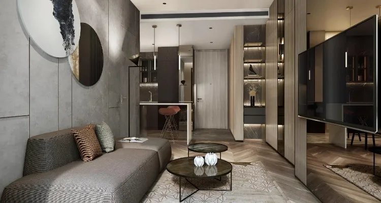 Cửa chính căn hộ dự án Lumière Riverside có chiều cao bao nhiêu?