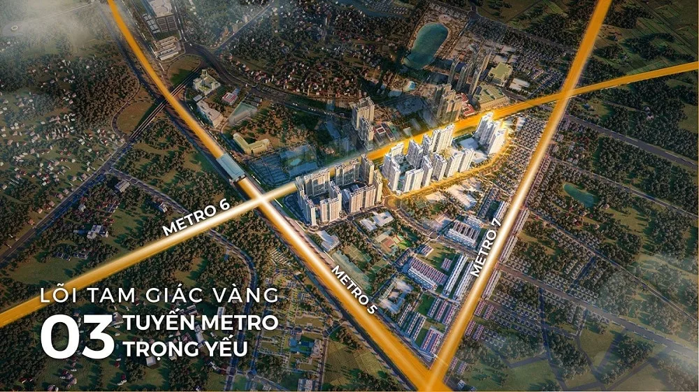 4 điểm cộng về vị trí dành riêng cho thuê căn hộ Masteri West Heights là gì?