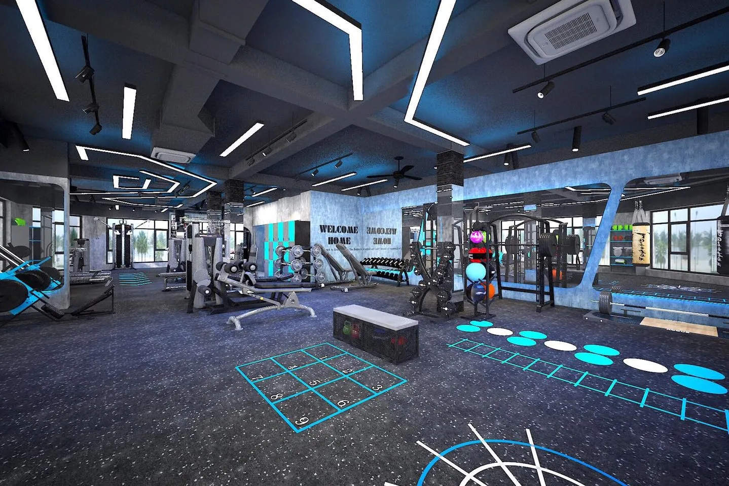 Top các phòng gym Vinhomes Ocean Park với không gian luyện tập đẳng cấp