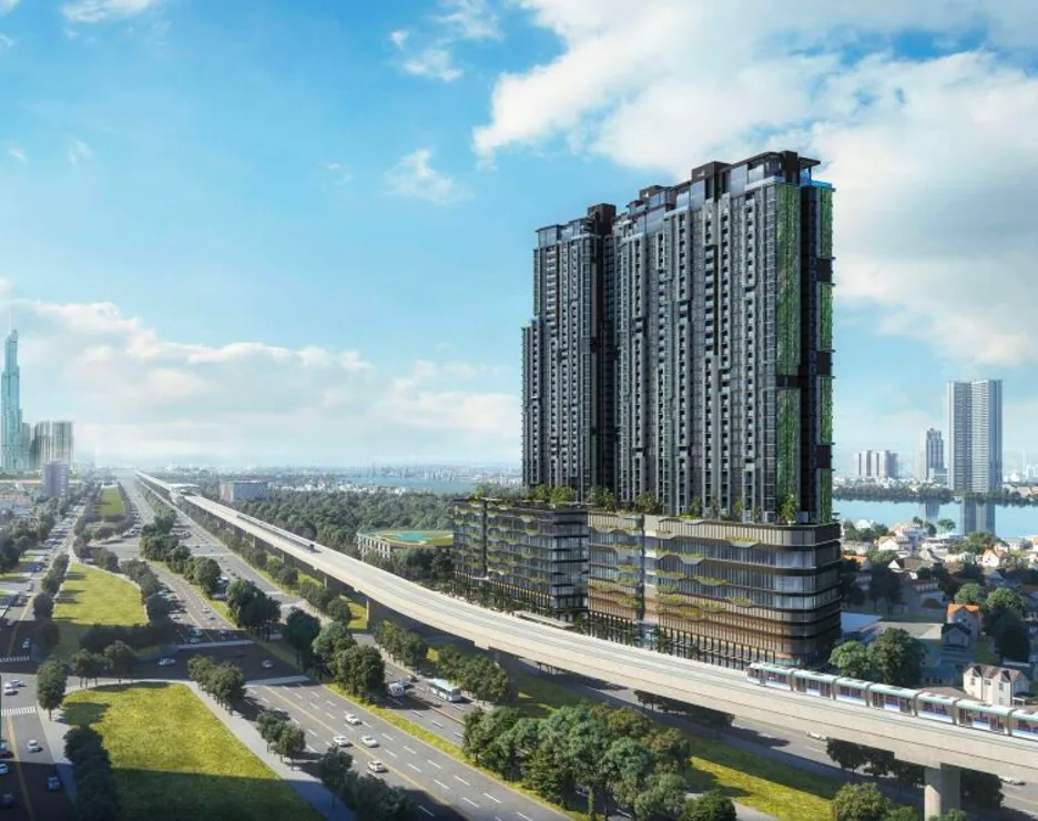 Khám phá chi tiết layout tầng 8 tòa East dự án Lumière Riverside