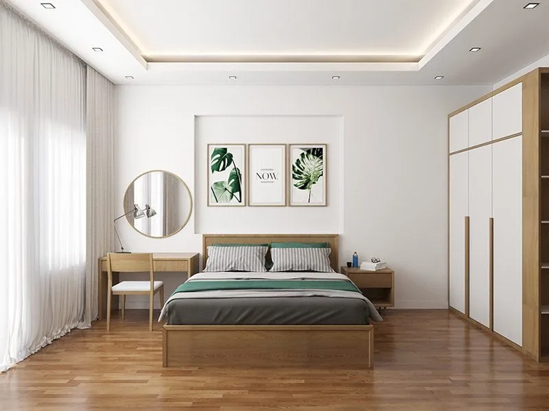 Bí quyết bố trí tủ quần áo trong phòng ngủ hợp phong thủy