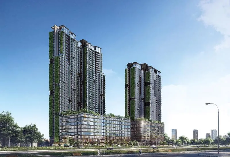 Khám phá chi tiết layout tầng 33 đến 40 tòa West dự án Lumière Riverside