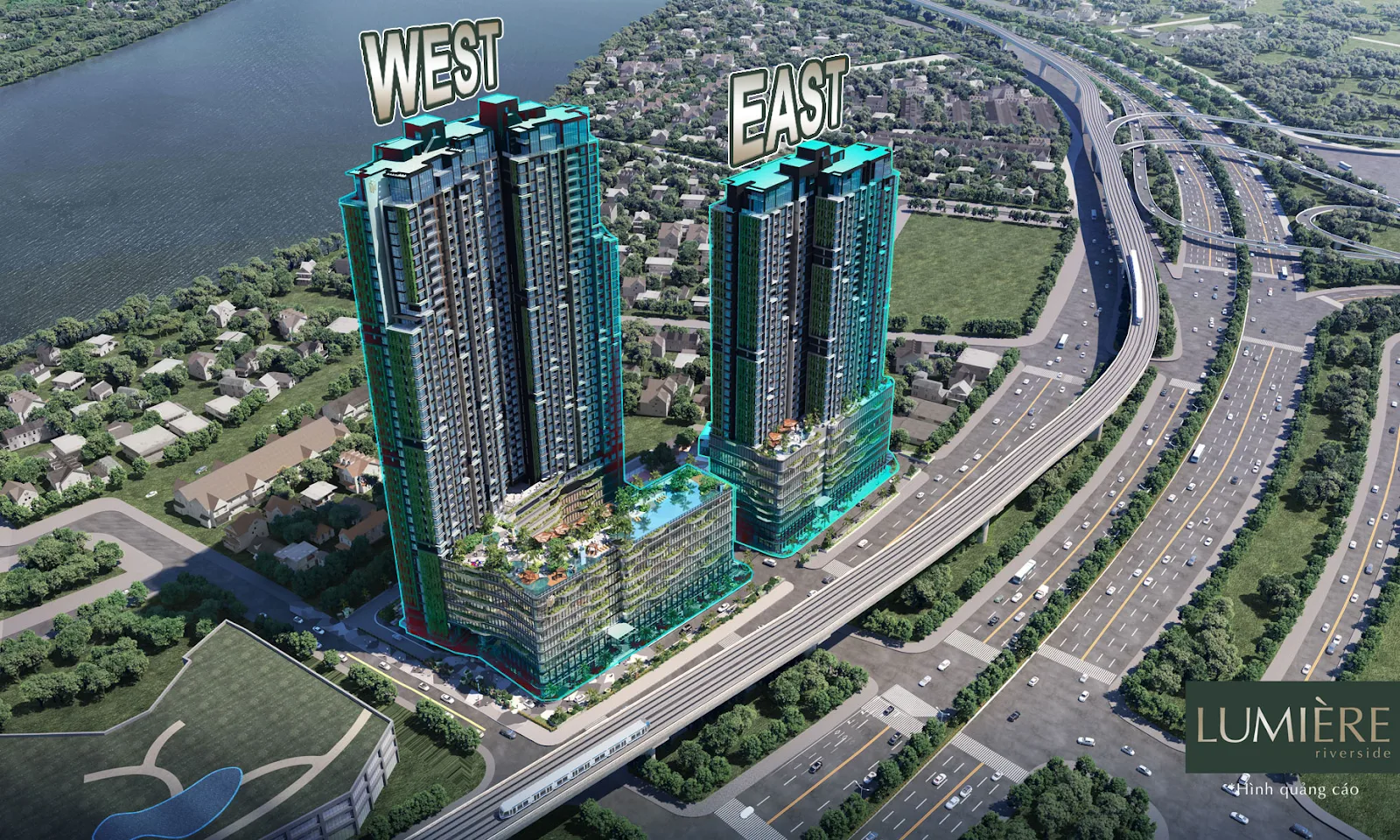 Khám phá chi tiết layout tầng 31 tòa West dự án Lumière Riverside