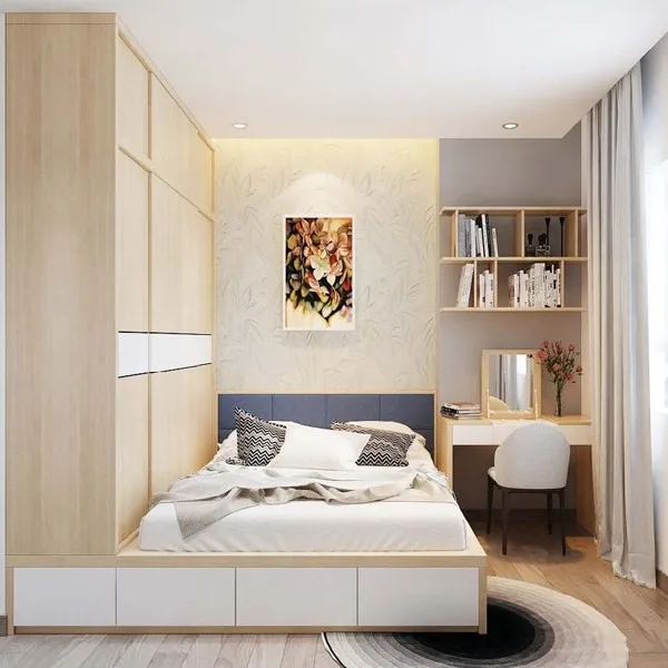 4 ý tưởng trang trí phòng ngủ nhỏ không cửa sổ trở nên hấp dẫn hơn