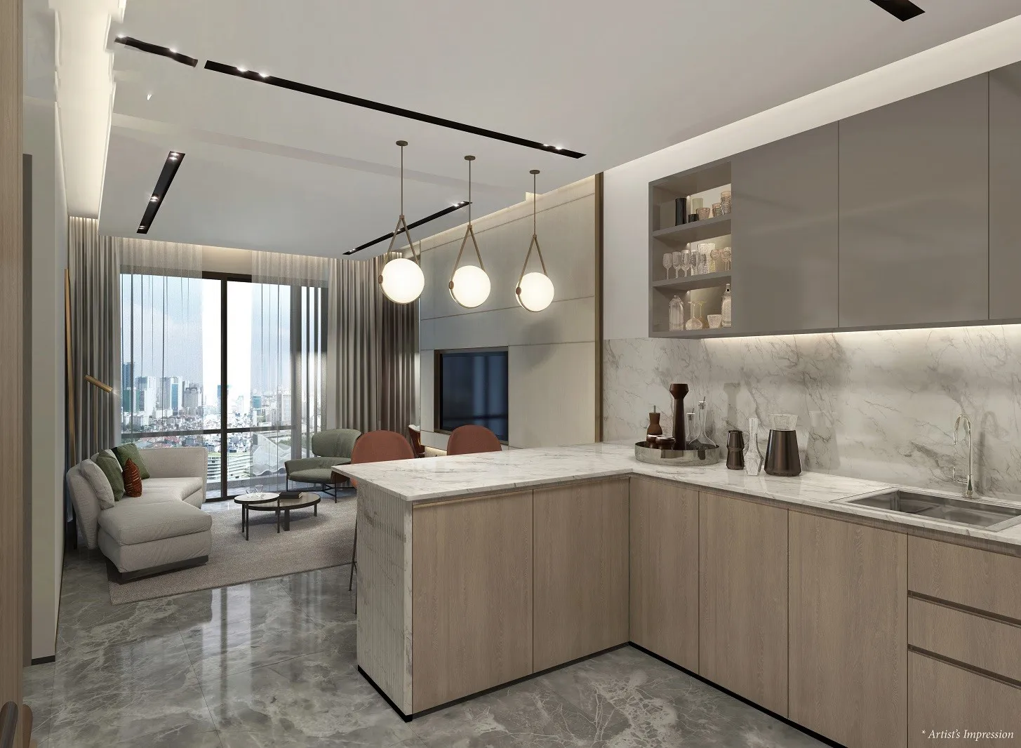 So sánh căn hộ studio và căn 1 phòng ngủ Masteri West Heights