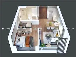 Căn 1PN+ toà H1 - Hawaii - Masteri Waterfront