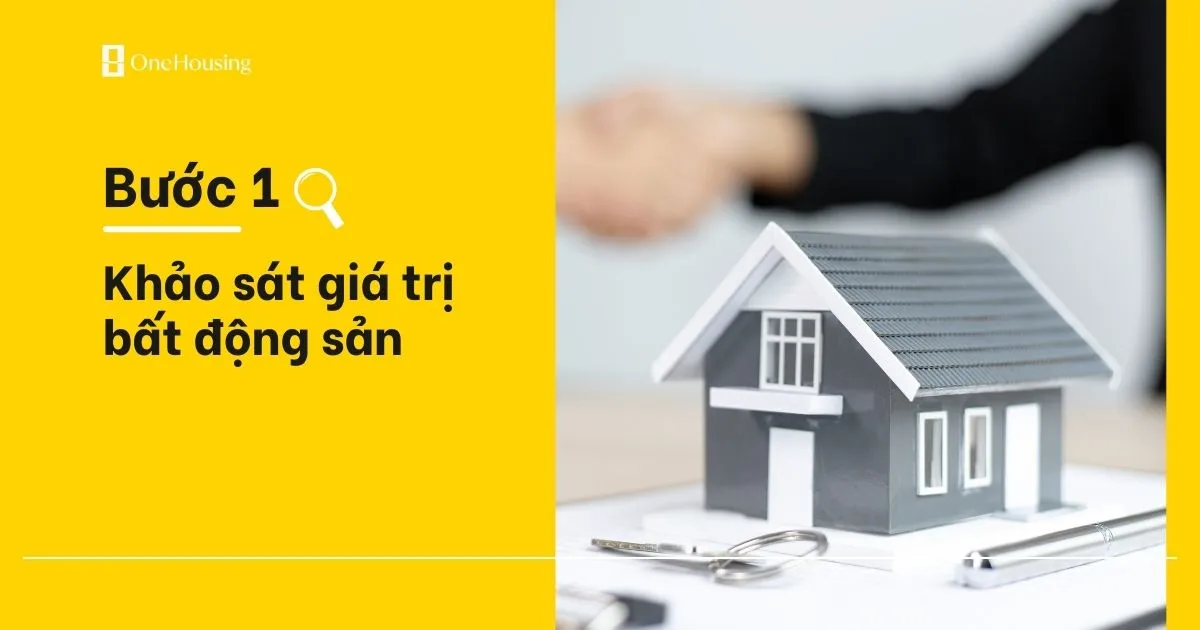 Khảo sát giá trị bất động sản