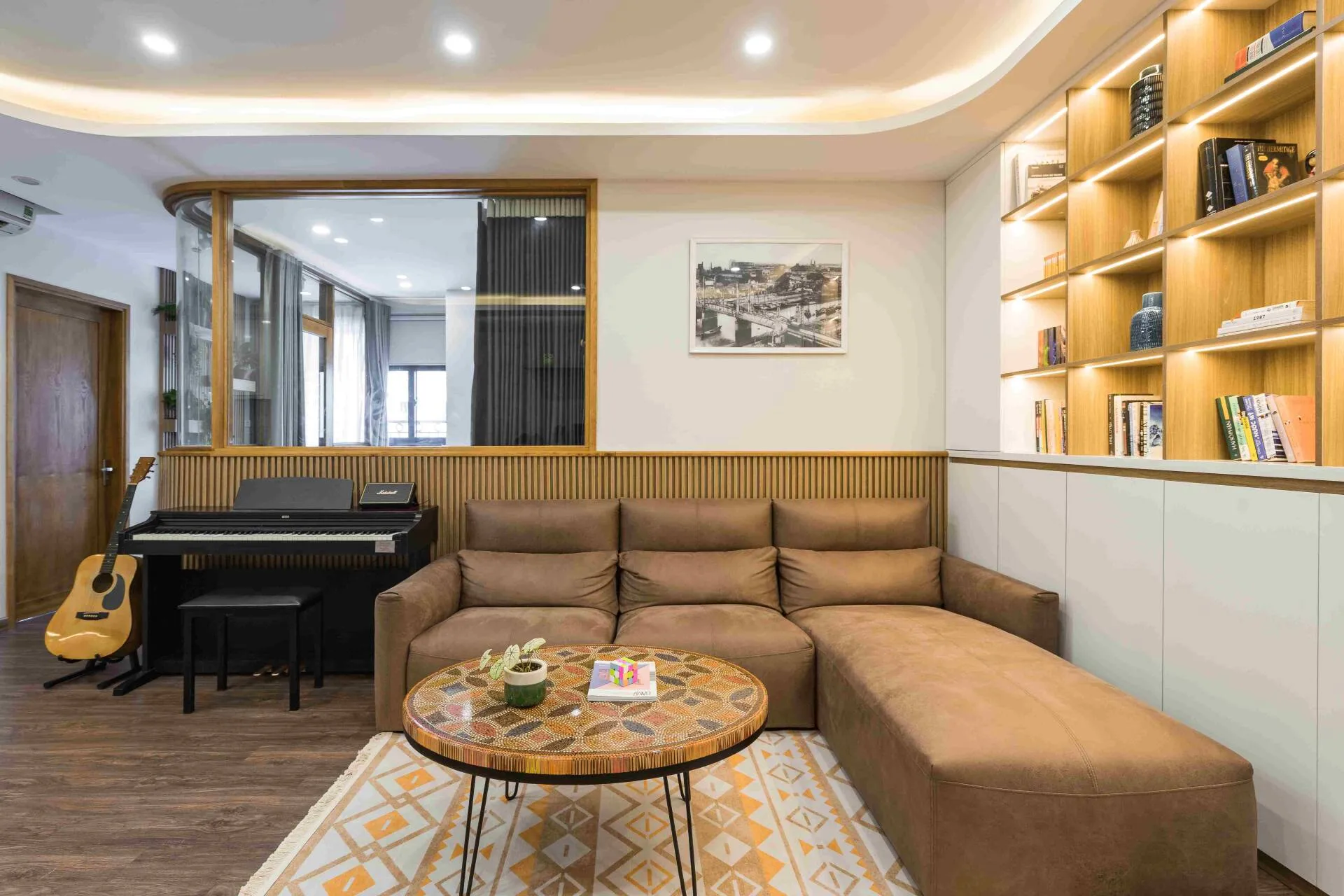Căn hộ 85m2 tại Times City “khoác áo mới” sau 5 năm gia chủ sinh sống