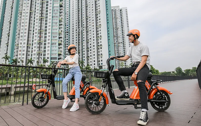 Gói vé tháng khi sử dụng xe đạp điện MBI Sharing trong Vinhomes Ocean Park 1 là bao nhiêu?