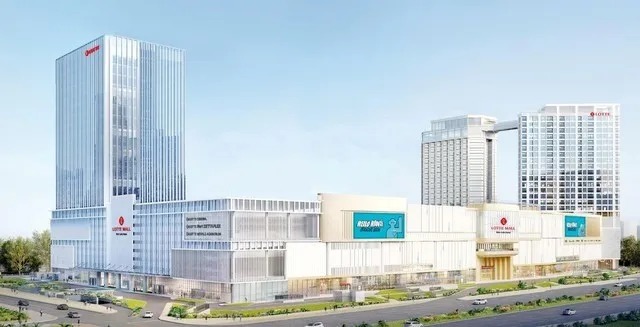 Tổ hợp thương mại Lotte Mall Tây Hồ cách sân bay Nội Bài bao nhiêu km?