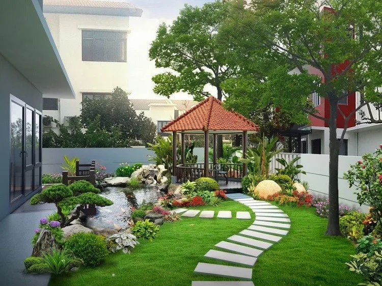 Gợi ý cách chọn hướng sân vườn hợp phong thủy