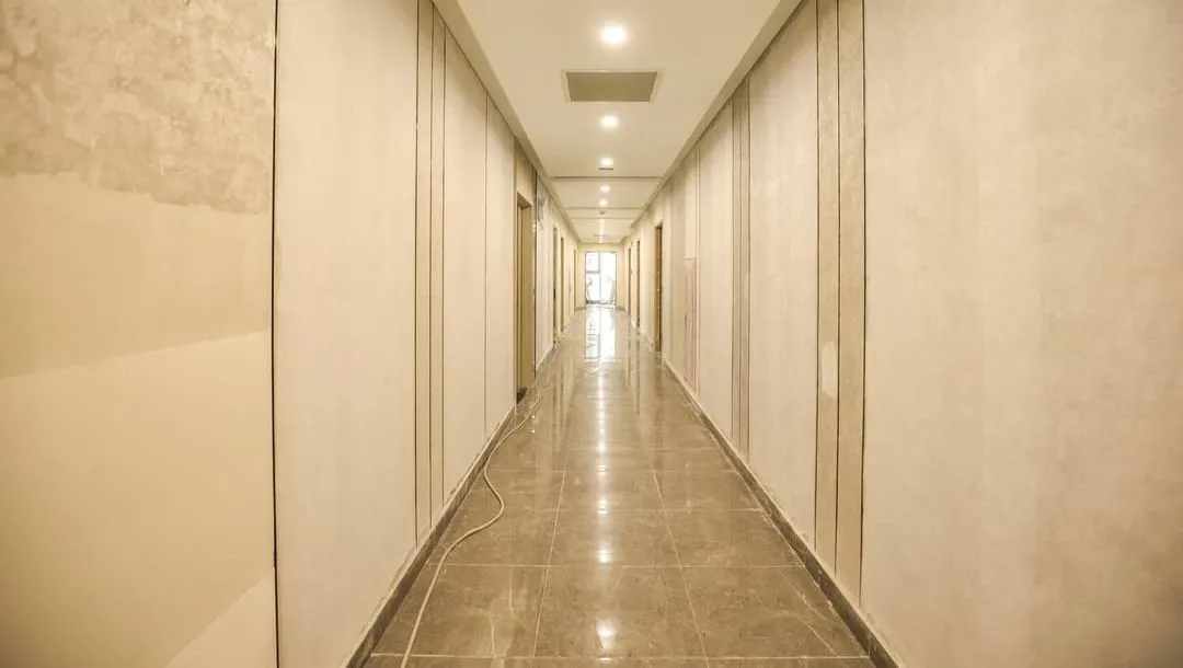 Độ cao và chiều rộng của hành lang chung cư Masteri West Heights là bao nhiêu?