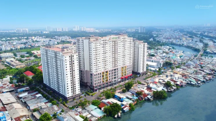 Chung cư Green River Quận 8 có căn hộ 2PN, 3PN rộng bao nhiêu m2?