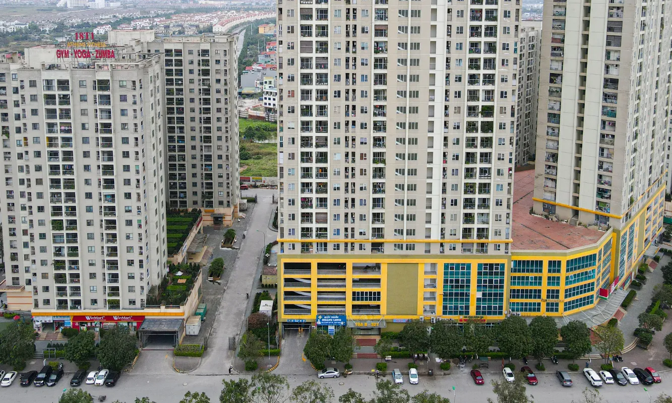 Chung cư The Golden An Khánh huyện Hoài Đức địa chỉ cụ thể ở đâu?