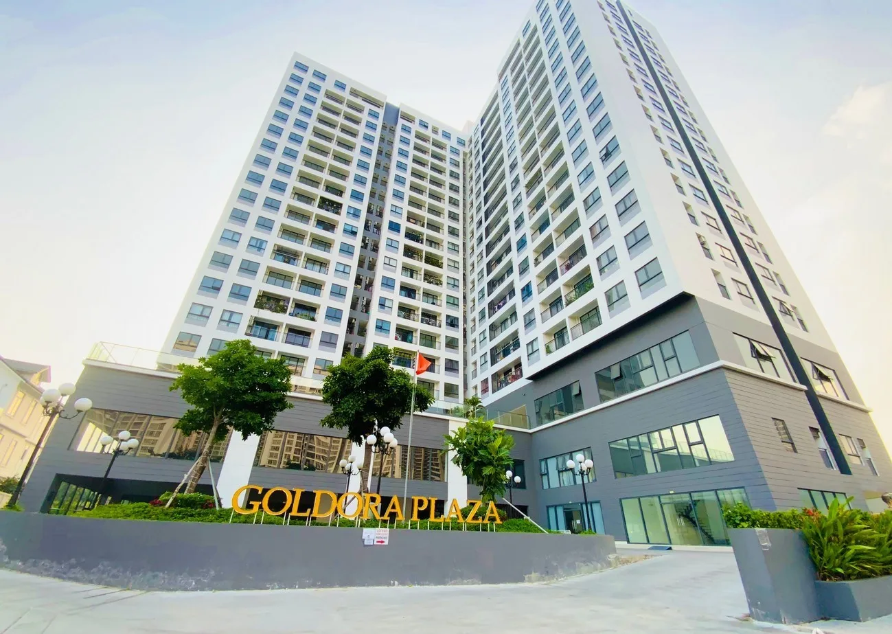Địa chỉ chung cư Goldora Plaza huyện Nhà Bè cụ thể ở đâu?