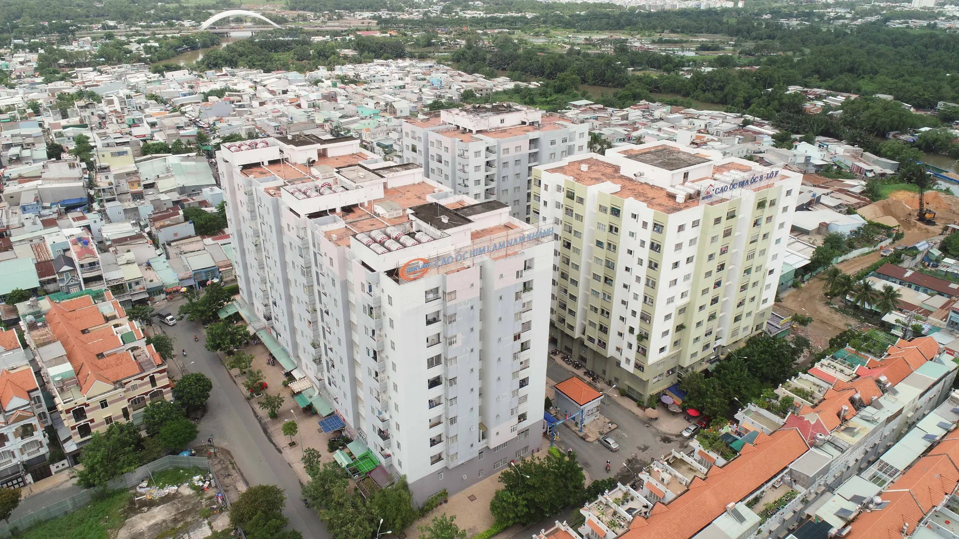 Diện tích căn hộ chung cư Him Lam Nam Khánh Quận 8 là bao nhiêu m2?
