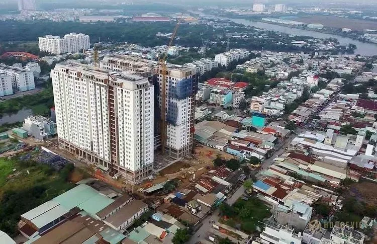 Diện tích căn hộ chung cư Dream Home Palace Quận 8 là bao nhiêu m2?