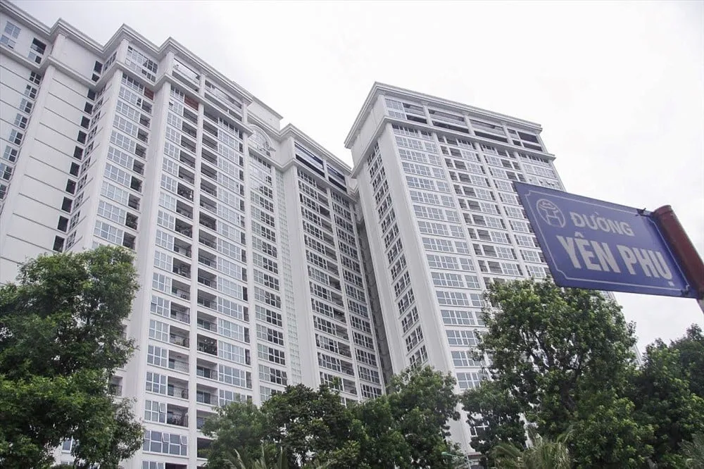 Chung cư Hà Nội Aqua Central quận Ba Đình địa chỉ cụ thể ở đâu?