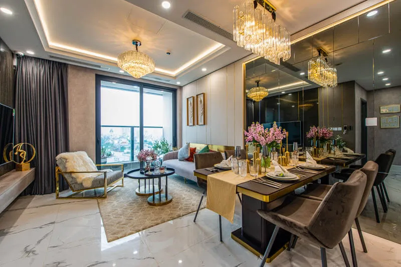Diện tích căn hộ chung cư Sunshine City SaiGon Quận 7 là bao nhiêu m2?