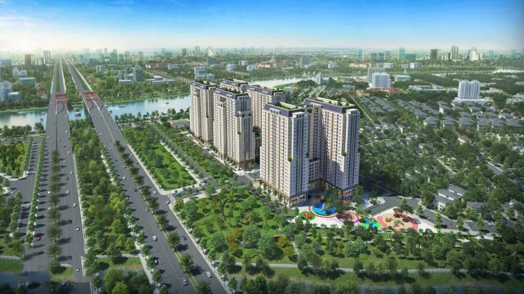 Diện tích căn hộ chung cư Dream Home Riverside Quận 8 là bao nhiêu m2?