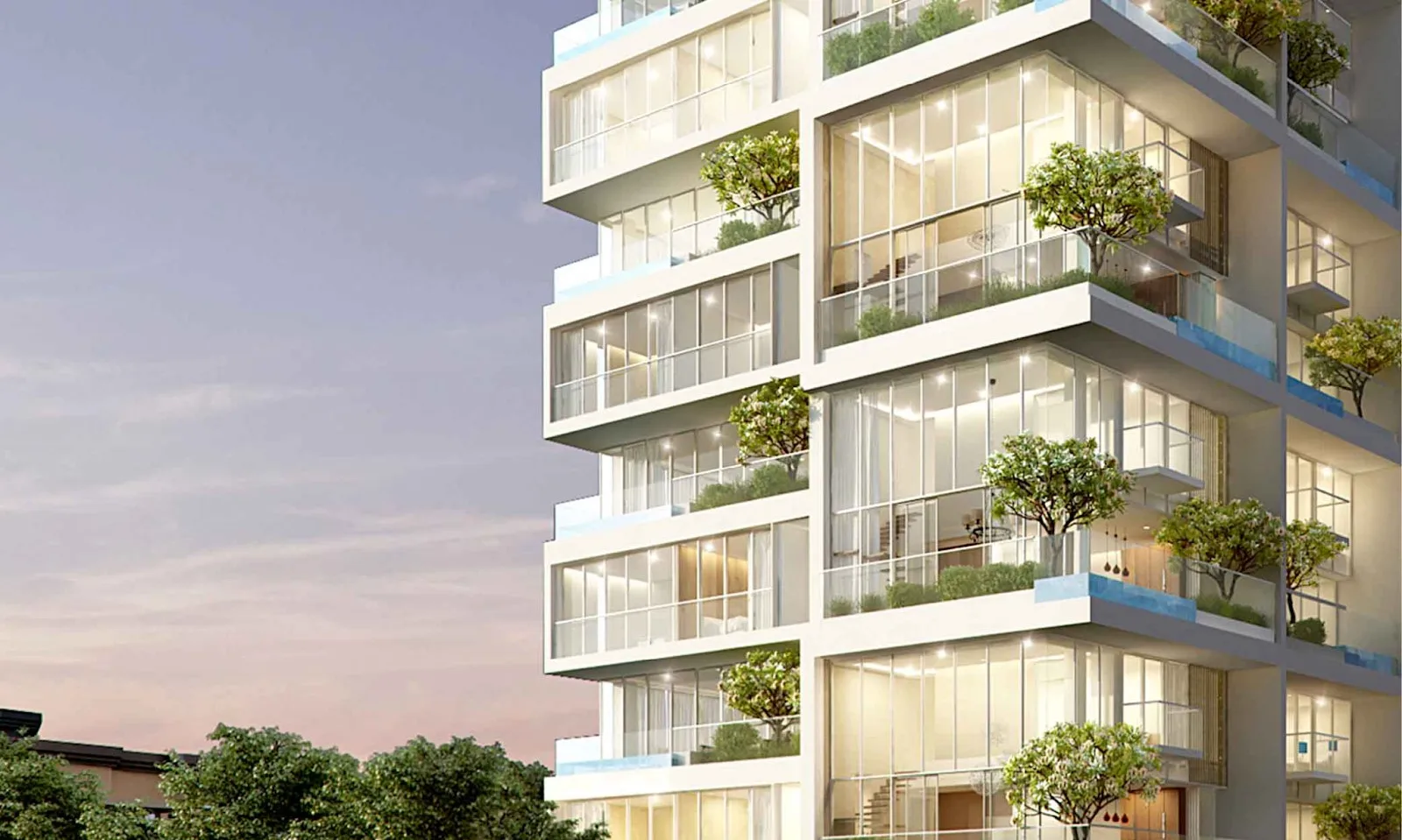 Diện tích căn hộ chung cư Serenity Sky Villas Quận 3 là bao nhiêu m2?