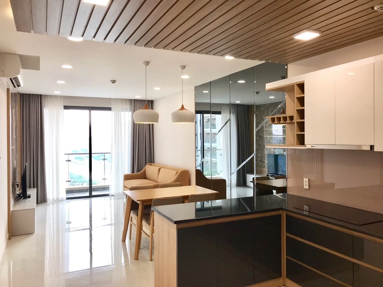 Diện tích căn hộ chung cư The Gold View Quận 4 là bao nhiêu m2?