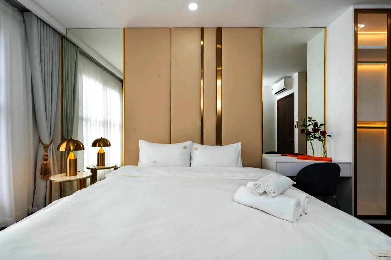 Diện tích căn hộ chung cư The Tresor Quận 4 là bao nhiêu m2?