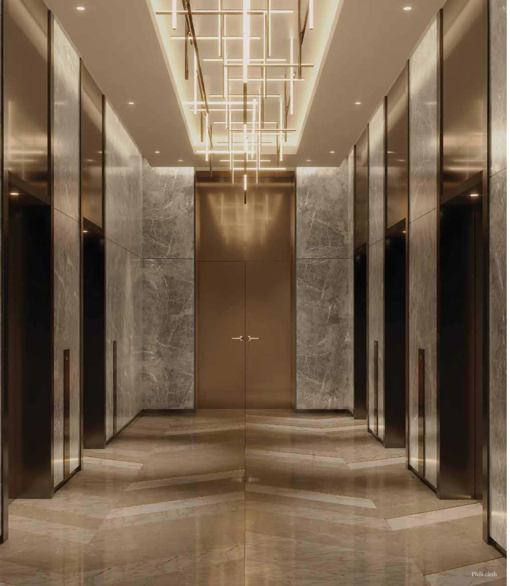 Masteri West Heights có tổng cộng bao nhiêu thang máy tại các tòa nhà?