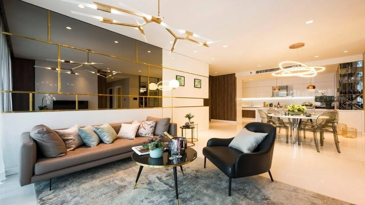 Căn hộ chung cư Sunwah Pearl có diện tích bao nhiêu m2?