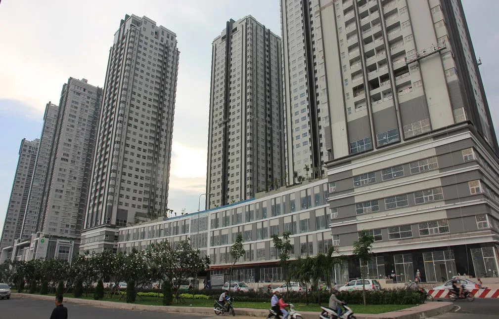 Diện tích căn hộ chung cư Sunrise City Quận 7 là bao nhiêu m2?
